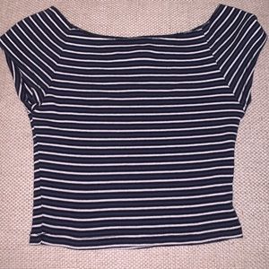 Brandy Melville striped crop top!